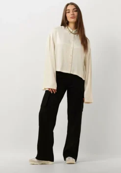 ALIX THE LABEL e cargobroeken ladies woven linnen cargo pants><noscript><img width=