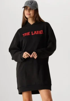ALIX THE LABEL e mini jurk ladies knitted hooded sweat>DAMES Jurken
