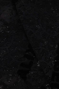 zwarte alix the label top ladies woven alix lace fitted top