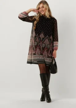 ANA ALCAZAR e midi jurk dress lace neck>DAMES Jurken