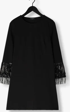 zwarte ana alcazar mini jurk modern mix dress