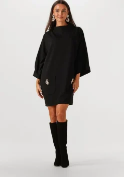 zwarte ana alcazar mini jurk dress modern