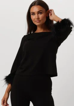 zwarte ana alcazar tops & t-shirts top 080861