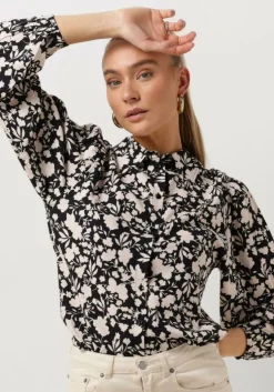 zwarte another label blouses jayla shirt l/s
