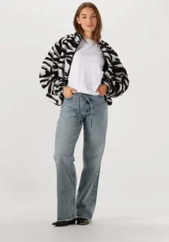 ANOTHER LABEL e faux fur jas sari jacket l/s>DAMES Jassen