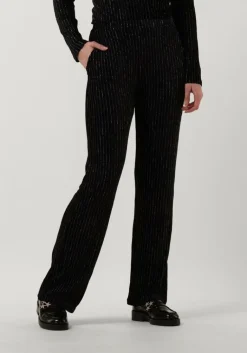 ANOTHER LABEL e flared broek rivoli velvet pants>DAMES Broeken