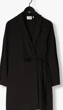 zwarte another label mini jurk milou dress l/s