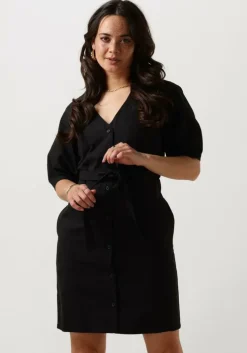 zwarte another label mini jurk liva dress s/s