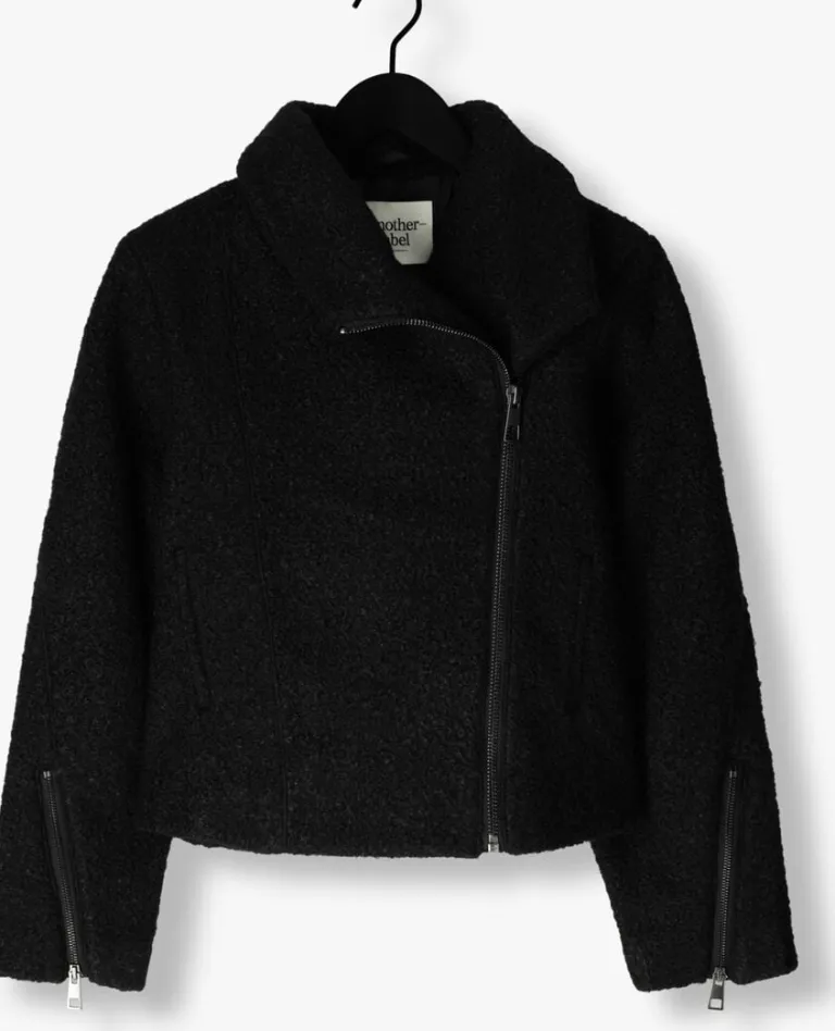 ANOTHER LABEL e teddy jas juliet biker jacket>DAMES Jassen