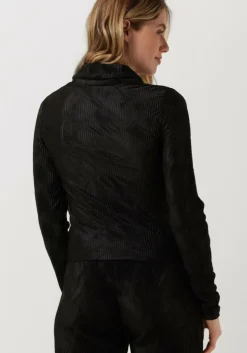 zwarte another label tops & t-shirts charlot top l/s