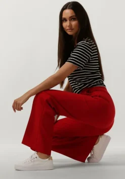 zwarte another label t-shirt elyne stripe t-shirt s/s