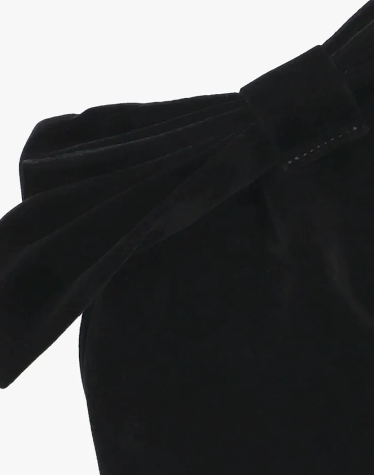 zwarte becksondergaard clutch velvet bonita bag