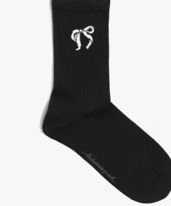 zwarte becksondergaard sokken bow gotta sock