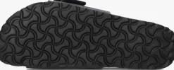 zwarte birkenstock slippers catalina cushion buckle