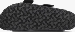 zwarte birkenstock slippers arizona big buckle