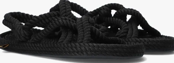 zwarte bohonomad sandalen bodrum flat