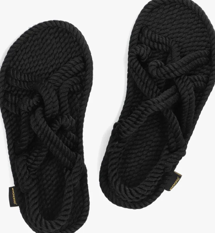 zwarte bohonomad sandalen bodrum flat