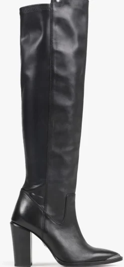 zwarte bronx hoge laarzen new-americana 14329