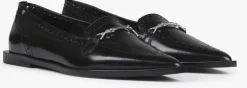 zwarte bronx loafers laur-ynn 66558