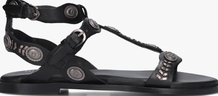 zwarte bronx sandalen sky-ler 85036-w