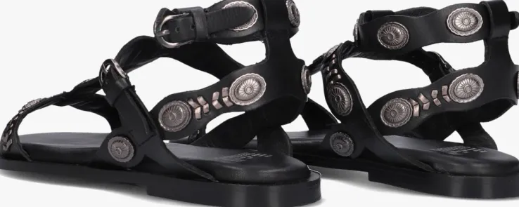 zwarte bronx sandalen sky-ler 85036-w