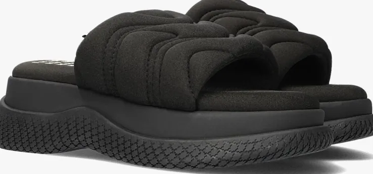 zwarte bronx slippers bru-te 1