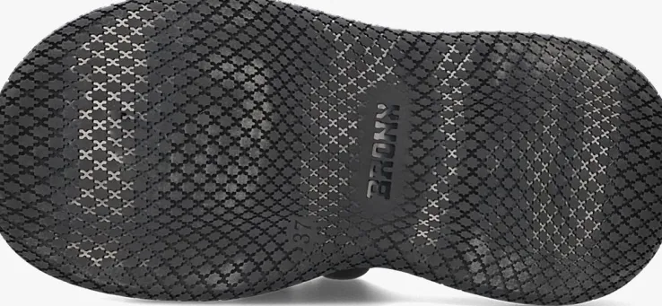 zwarte bronx slippers bru-te 1