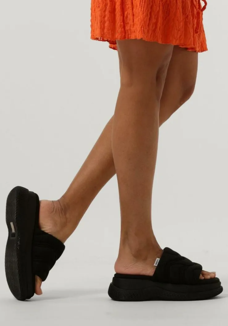 zwarte bronx slippers bru-te 1