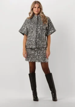 zwarte bruuns bazaar blazer frangi carly waistcoat