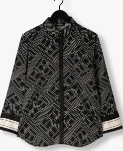 zwarte bruuns bazaar blouses floret aude shirt