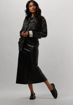 BRUUNS BAZAAR e maxirok croco tuanella skirt><noscript><img width=