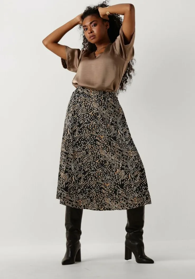 zwarte bruuns bazaar midirok acacia amattas skirt