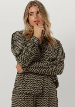 zwarte by-bar blouses erin gio blouse