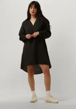 BY-BAR e mini jurk resa linen dress>DAMES Jurken