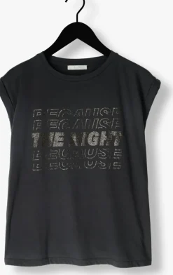 zwarte by-bar t-shirt thelma nights top