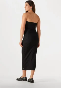 CALVIN KLEIN e midi jurk woven label rib sleeveless dress><noscript><img width=