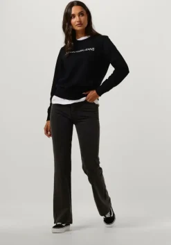 zwarte calvin klein trui institutional core logo cn