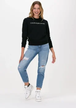 zwarte calvin klein trui institutional core logo cn