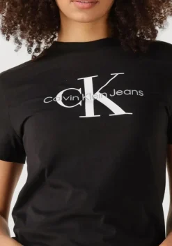 CALVIN KLEIN e t-shirt core monogram logo regular fit><noscript><img width=