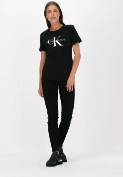 CALVIN KLEIN e t-shirt core monogram logo regular fit><noscript><img width=