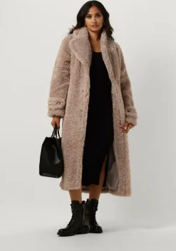 zwarte cc heart midi jurk cc heart elena knit dress