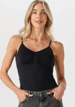 zwarte cc heart top seamless top