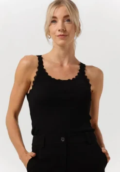 CC HEART e top silk lace camisole>DAMES Tops & T-Shirts