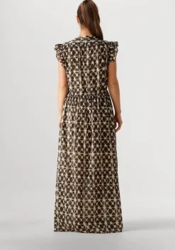 zwarte circle of trust maxi jurk juliet dress