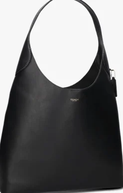 zwarte coach schoudertas brooklyn shoulder bag 39