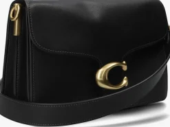 zwarte coach schoudertas tabby