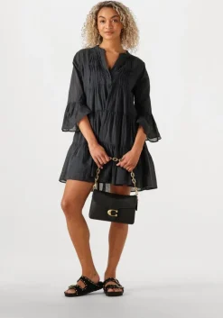 zwarte coach schoudertas tabby