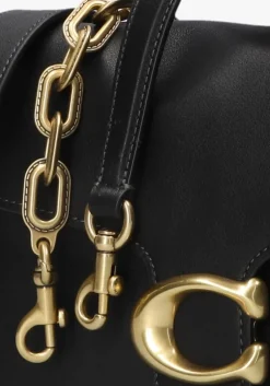 zwarte coach schoudertas tabby