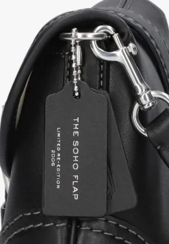 zwarte coach schoudertas soho bag