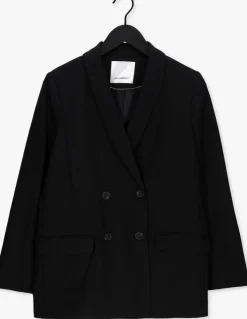 zwarte co'couture blazer vola oversize blazer